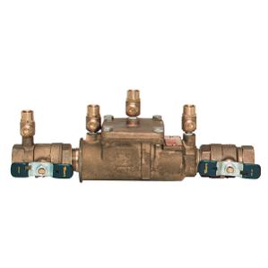 Dual check valve cross connection test control